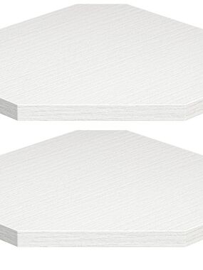 Fun Memories Corner Shelf Wall Mount, Floating Corner Shelves, Set of 2 Corner